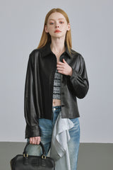 Essential Black Leather Jacket