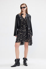 Eclipse Stand Collar Black Jacket