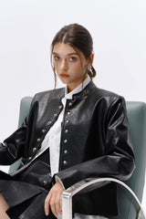 Monarch Noir Button Jacket