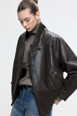 Quiet Form Leather Jacket