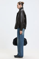 Quiet Form Leather Jacket