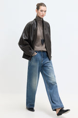 Quiet Form Leather Jacket