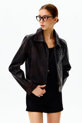 Carbon Line Leather Jacket