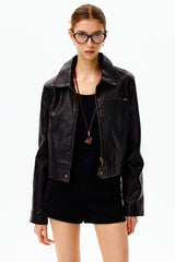 Carbon Line Leather Jacket