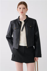 Empire Crest Leather Jacket