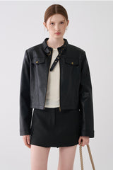 Empire Crest Leather Jacket