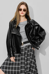 Aether Drop Leather Jacket