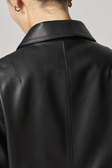 Bare Line Leather Jacket