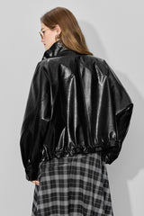 Aether Drop Leather Jacket