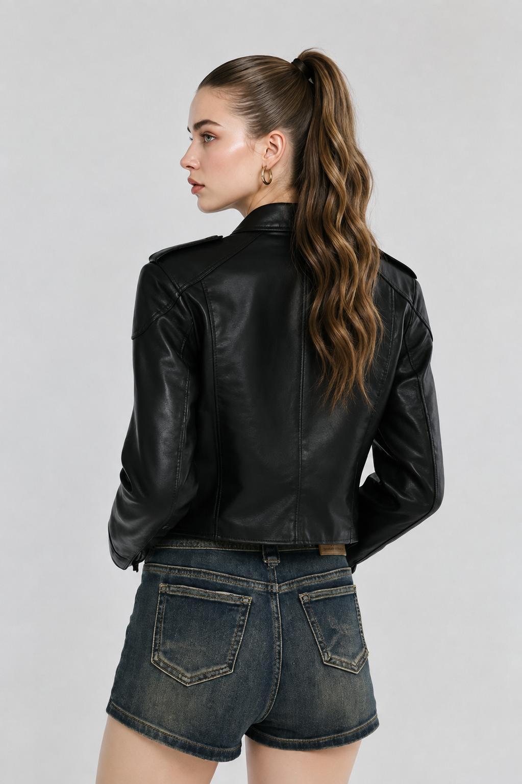 Rova Buckle Black Jacket
