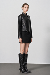 Prime Structure Leather Jacket