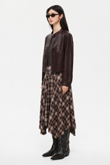 Vector Brown Leather Jacket