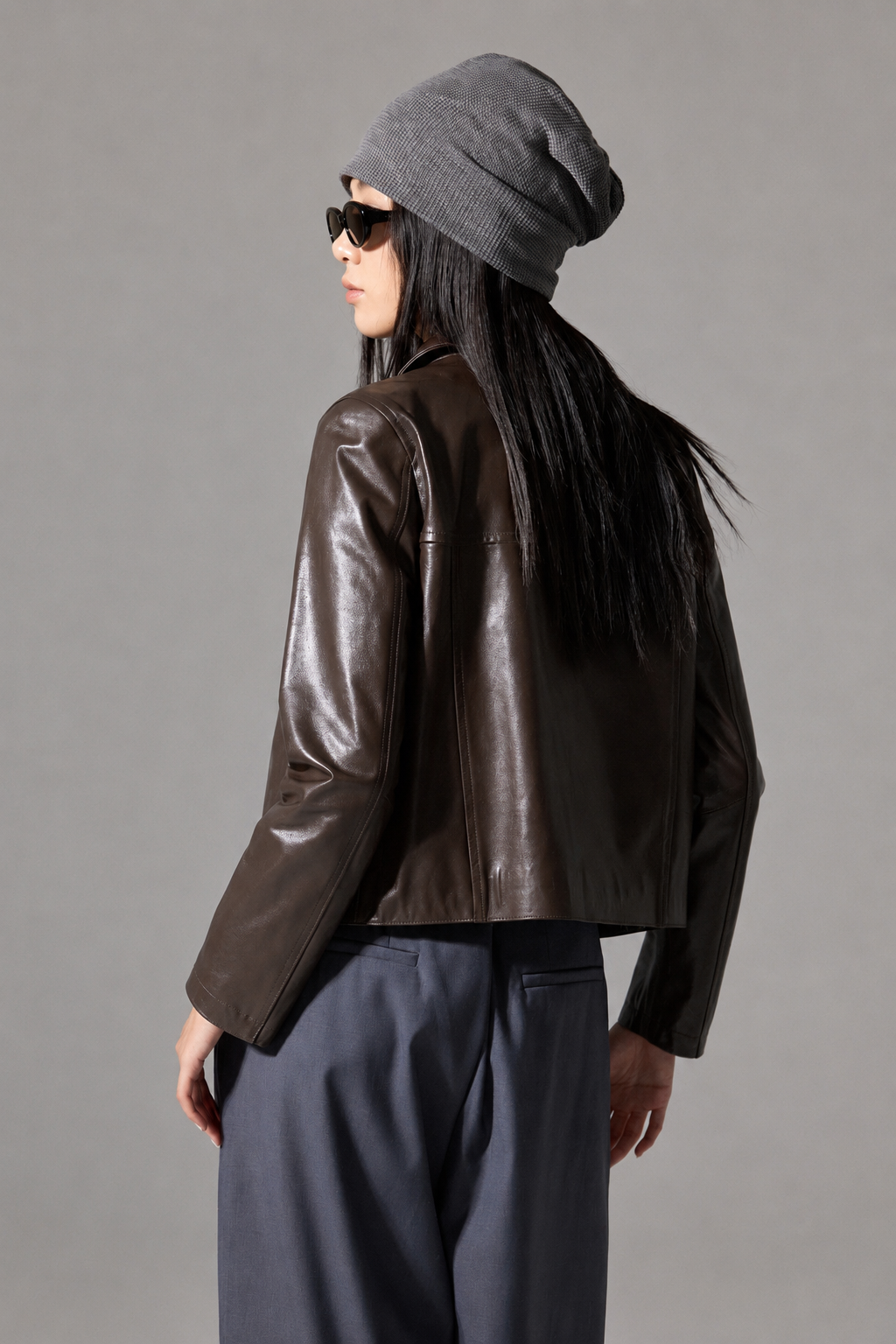 Ashen Muse Leather Jacket