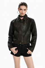 Dust Signal Leather Jacket