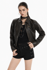 Dust Signal Leather Jacket
