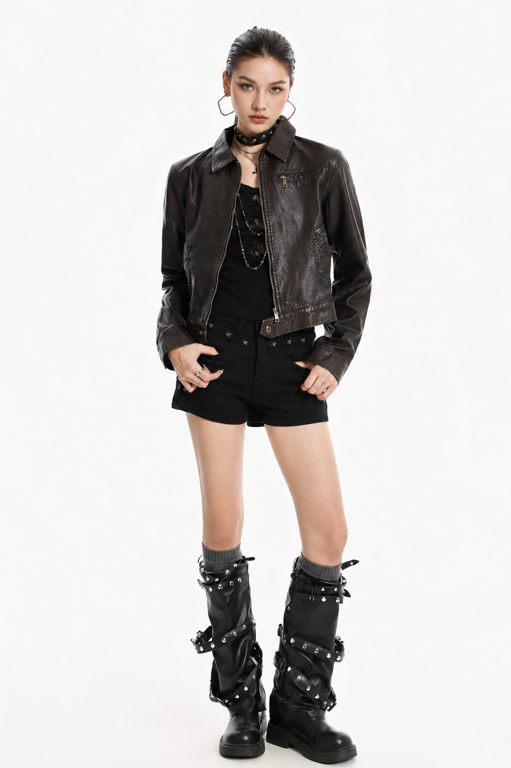 Dust Signal Leather Jacket