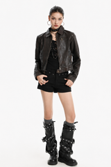 Dust Signal Leather Jacket