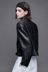Veil Buckle Black Jacket