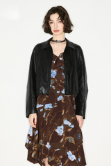 Rebel Soft Crop Leather Jacket